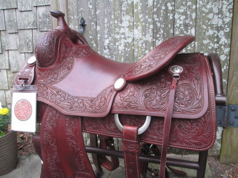 Sean Ryon Ranch Saddle, Reining Saddle