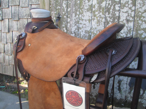Watt Bros. Wade Roping Saddle, Ranch Saddle
