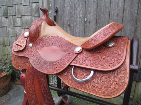 Sean Ryon Reining Saddle
