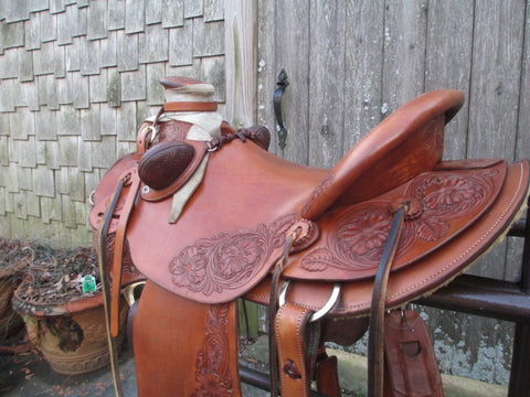 Ashley Schildknecht Wade Roping Ranch Saddle