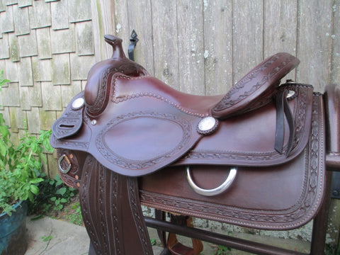 Sean Ryon Reining Saddle