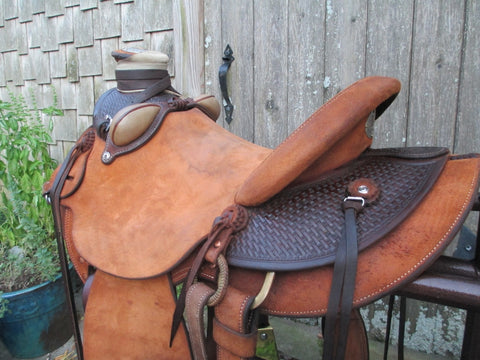 Steve Mecum Wade Roping Saddle