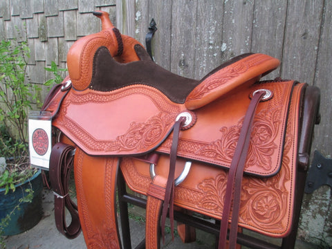 Bob's Cowhorse Ranch Versatility Saddle (New)