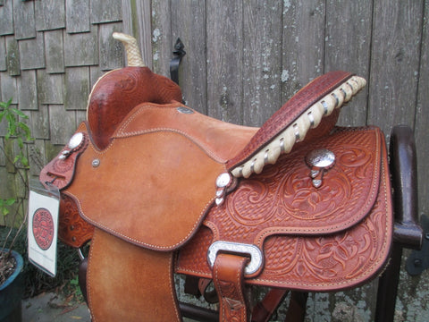 Billy Cook Barrel Saddle