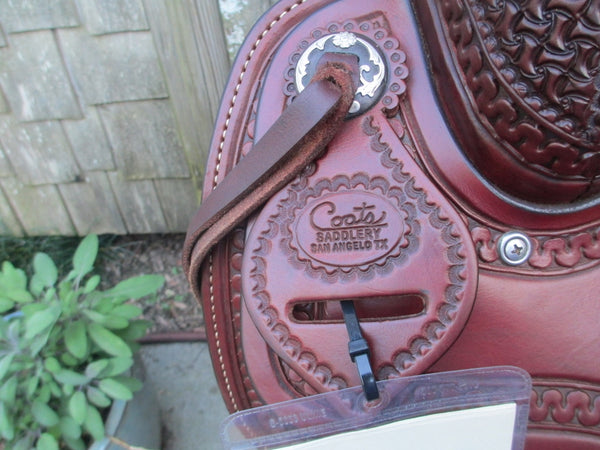 Coats Ranch Saddle Roping Saddle - Fine Western Saddles