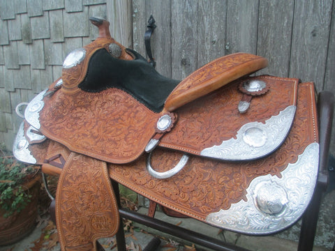 Silver Mesa Show Saddle