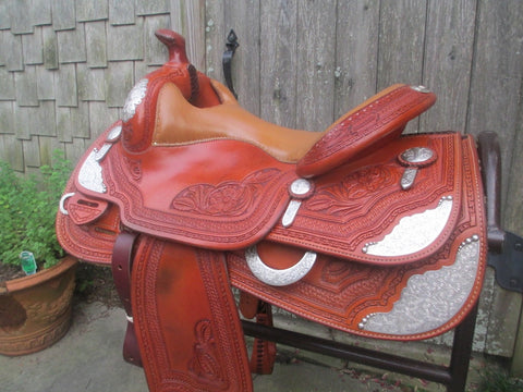 Bob's Reining Saddle Show Reiner