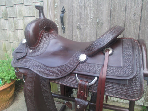 Sean Ryon Ranch Cutter Saddle Built By Paul Garcia