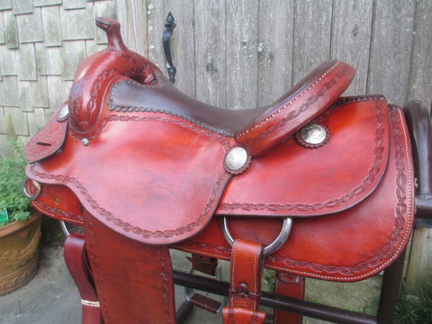 Sean Ryon Reining Saddle
