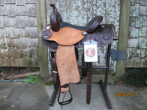 Coats Lazy L Barrel Saddle