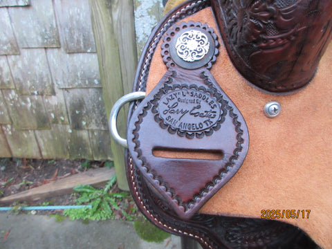 Coats Lazy L Barrel Saddle