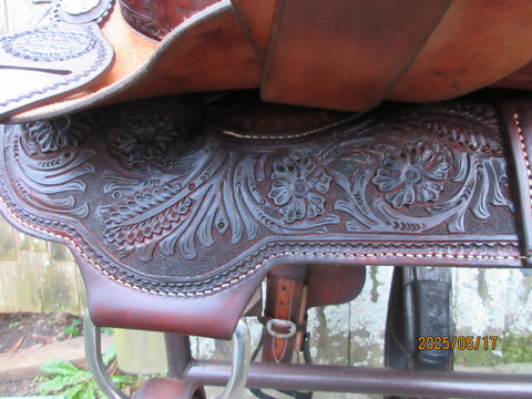 Coats Lazy L Barrel Saddle