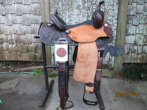 Coats Lazy L Barrel Saddle