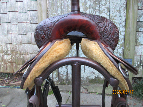 Coats Lazy L Barrel Saddle