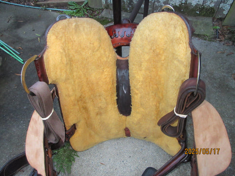 Coats Lazy L Barrel Saddle
