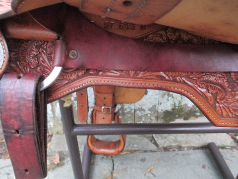 Bob's Show Saddle, Reining Saddle