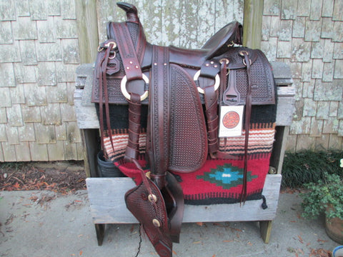Sawtooth Collector's Edition Roping Saddle, Ranch Saddle