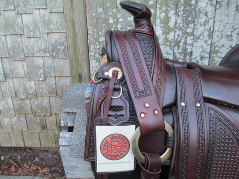 Sawtooth Collector's Edition Roping Saddle, Ranch Saddle