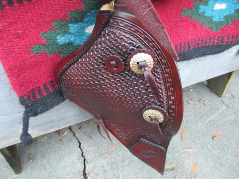 Sawtooth Collector's Edition Roping Saddle, Ranch Saddle