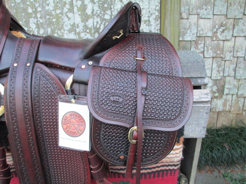 Sawtooth Collector's Edition Roping Saddle, Ranch Saddle