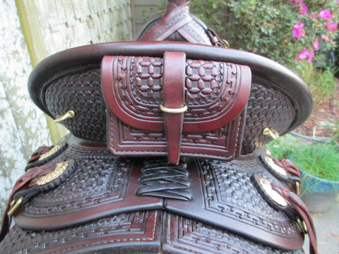 Sawtooth Collector's Edition Roping Saddle, Ranch Saddle