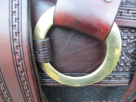 Sawtooth Collector's Edition Roping Saddle, Ranch Saddle