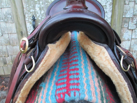 Sawtooth Collector's Edition Roping Saddle, Ranch Saddle