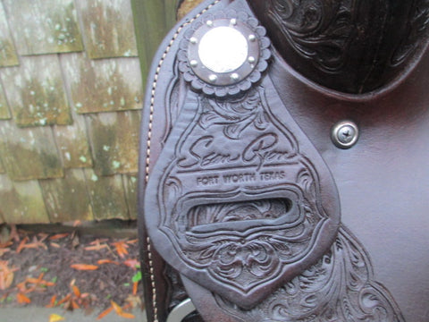 Sean Ryon Cutting Saddle Built By Paul Garcia