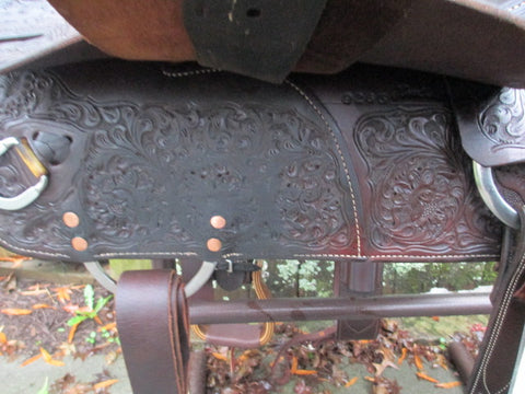 Sean Ryon Cutting Saddle Built By Paul Garcia