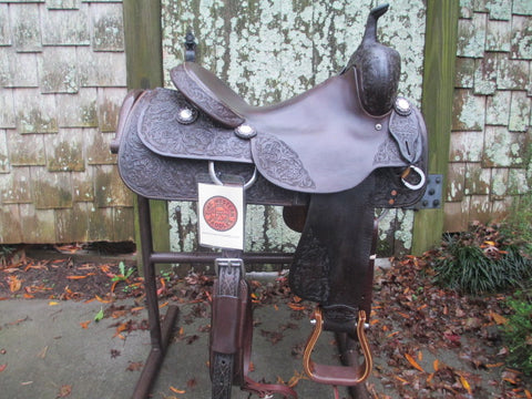 Sean Ryon Cutting Saddle Built By Paul Garcia