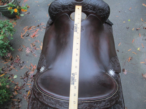 Sean Ryon Cutting Saddle Built By Paul Garcia