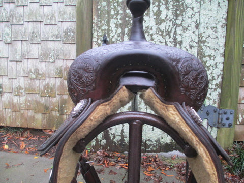 Sean Ryon Cutting Saddle Built By Paul Garcia