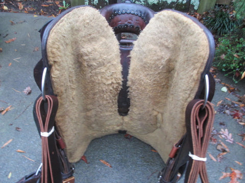 Sean Ryon Cutting Saddle Built By Paul Garcia