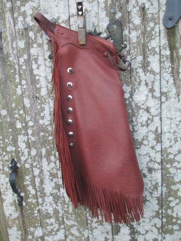 K Bar J Leather Chinks Made For NRS (Used)