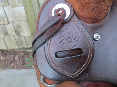 Roohide Brumby Cutting Saddle
