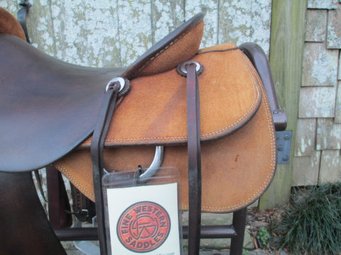 Roohide Brumby Cutting Saddle