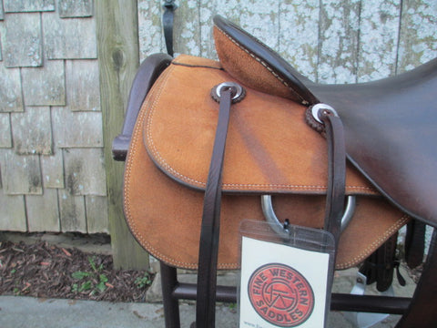 Roohide Brumby Cutting Saddle