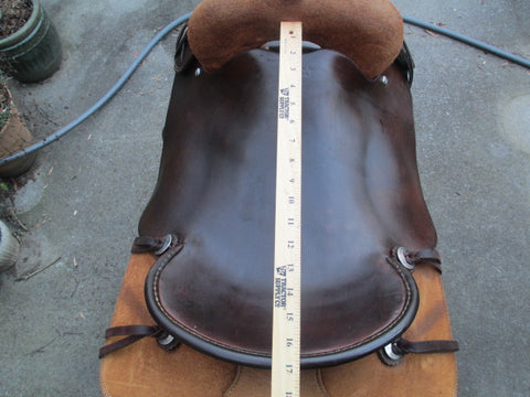 Roohide Brumby Cutting Saddle