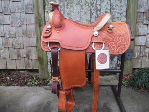 John Willemsma (L J Saddlery ) Roping Saddle, Ranch Saddle