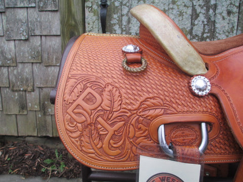 John Willemsma (L J Saddlery ) Roping Saddle, Ranch Saddle