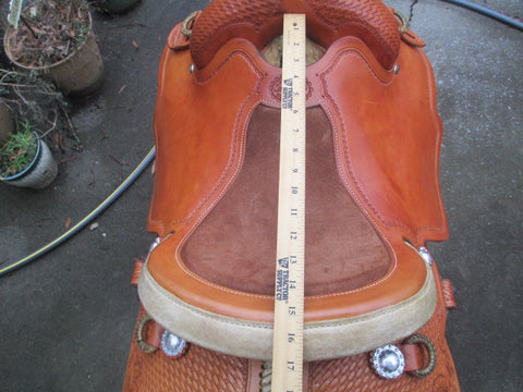 John Willemsma (L J Saddlery ) Roping Saddle, Ranch Saddle