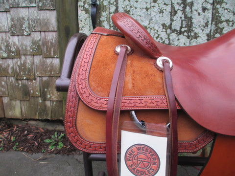 Roohide Cutting Saddle