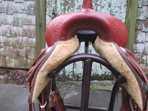 Roohide Cutting Saddle
