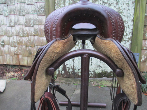 Roohide Cutting Saddle