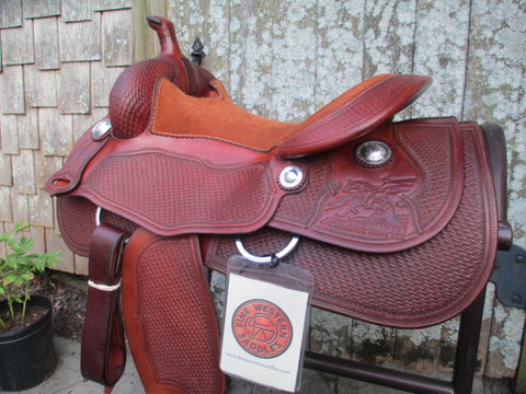 Donn Leson Reinmaker Reining Saddle
