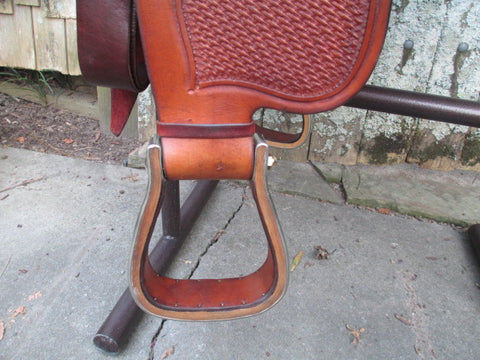 Donn Leson Reinmaker Reining Saddle