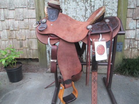 Capo Custom Wade Roping Saddle