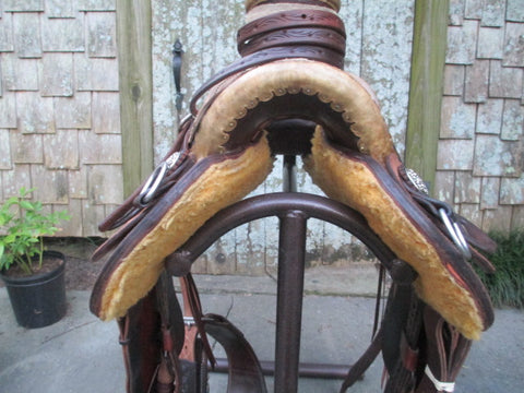 Capo Custom Wade Roping Saddle