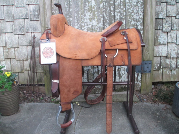 Calvin Allen Ranch Cutter - Fine Western Saddles