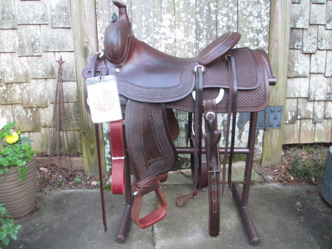 Sean Ryon Cowhorse Saddle Built By Paul Garcia